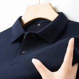Bawełniana koszulka polo męska casual