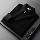 Elegancki sweter męski na zamek