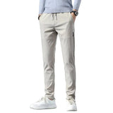 Eleganckie spodnie męskie slim fit
