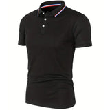 Elegancka koszulka polo męska w siedmiu kolorach