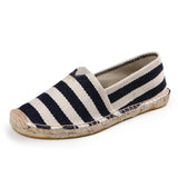 Eleganckie płócienne espadryle męskie