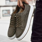 Eleganckie skórzane sneakersy męskie