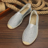 Płócienne espadryle męskie casual