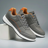 Stylowe skórzane sneakersy męskie
