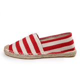 Eleganckie płócienne espadryle męskie