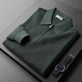 Elegancki sweter męski na zamek