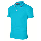 Elegancka koszulka polo męska w siedmiu kolorach