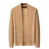 Dzianinowa marynarka męska