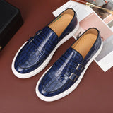 Eleganckie skórzane buty męskie minimalistyczne