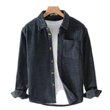 Elegancki overshirt męski