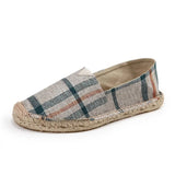Eleganckie płócienne espadryle męskie