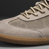 Skórzane sneakersy męskie casual