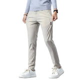 Eleganckie spodnie męskie slim fit