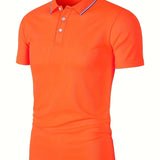 Elegancka koszulka polo męska w siedmiu kolorach