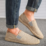 Eleganckie oddychające espadryle męskie