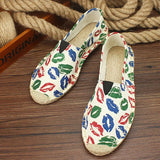 Płócienne espadryle męskie casual