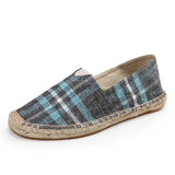 Eleganckie płócienne espadryle męskie