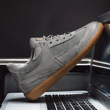 Skórzane sneakersy męskie casual