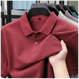 Bawełniana koszulka polo męska casual