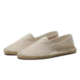 Eleganckie płócienne espadryle męskie