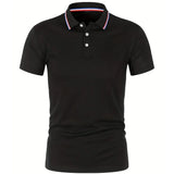 Elegancka koszulka polo męska w siedmiu kolorach