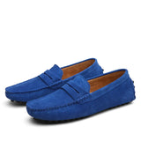 Zamszowe mokasyny męskie casual