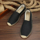 Płócienne espadryle męskie casual