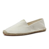 Eleganckie płócienne espadryle męskie