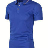 Elegancka koszulka polo męska w siedmiu kolorach
