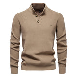 Sweter męski Konrad z guzikami