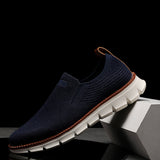 Męskie buty wsuwane z siatki