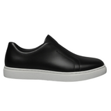 Eleganckie skórzane buty wsuwane męskie