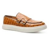 Eleganckie skórzane buty męskie minimalistyczne