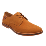Zamszowe buty Oxford męskie