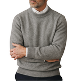 Elegancki sweter męski z miękkiej dzianiny