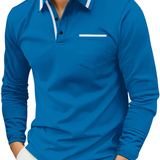 Dzianinowe polo męskie casual