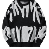 Elegancki sweter męski we wzory