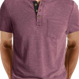 Bawełniany T-shirt męski casual