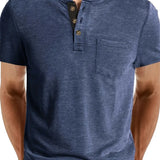 Bawełniany T-shirt męski casual