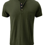 Bawełniany T-shirt męski casual