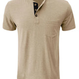 Bawełniany T-shirt męski casual