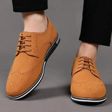 Eleganckie buty męskie z połyskiem