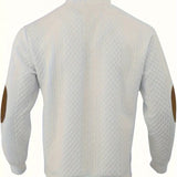Elegancki sweter męski z guzikami