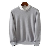 Elegancki ciepły sweter męski