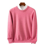 Elegancki ciepły sweter męski