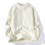 Sweter męski w warkocze