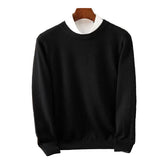 Elegancki ciepły sweter męski