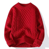 Sweter męski w warkocze