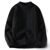 Sweter męski w warkocze